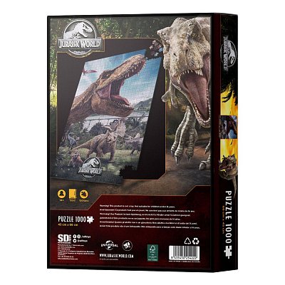Plakát na puzzle Jurský svět Rex (1000 dílků)